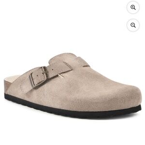 Suede Clog 7 - White Mountain Footbeds - New